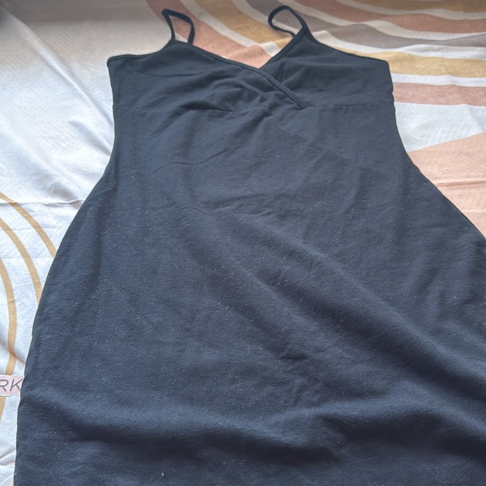 3/$10 Wild Fable Bodycon Black Dress - Picture 3 of 6